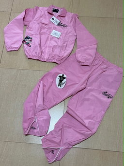 Windbreaker Tracksuit — Pink