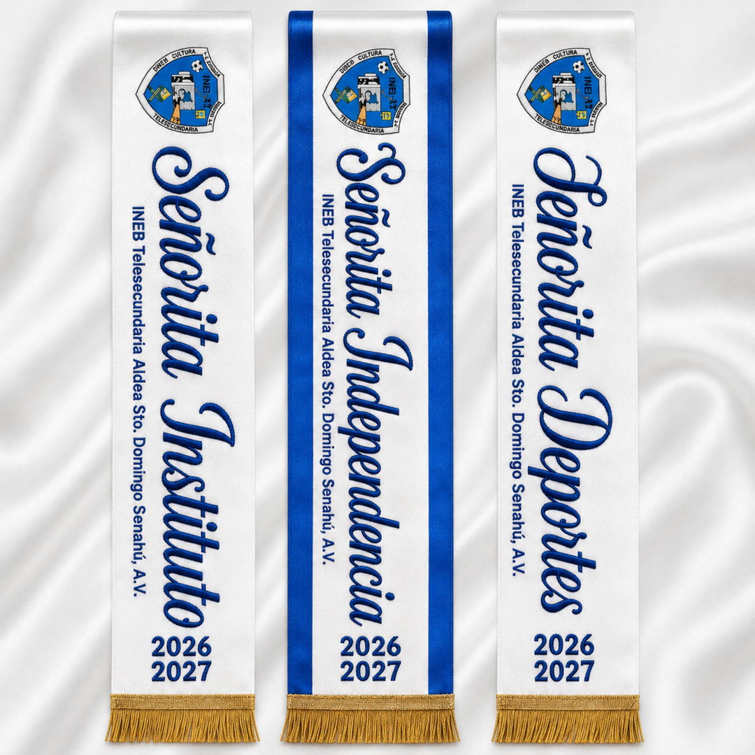 Banda bordado personalizado