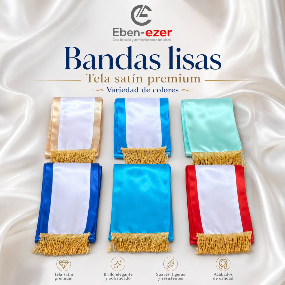 Banda lisa sin impresión