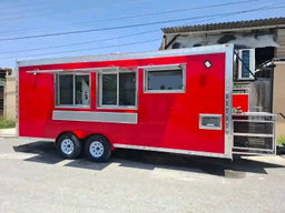 Mobile kitchen trailer 