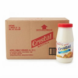 Caja Manteca 12 pz CRISTAL 
