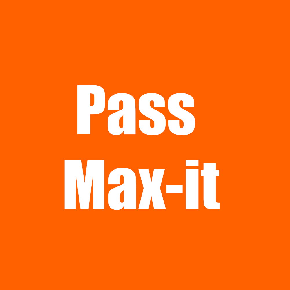 Pass Max-it
