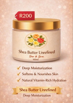Shea butter unrefined