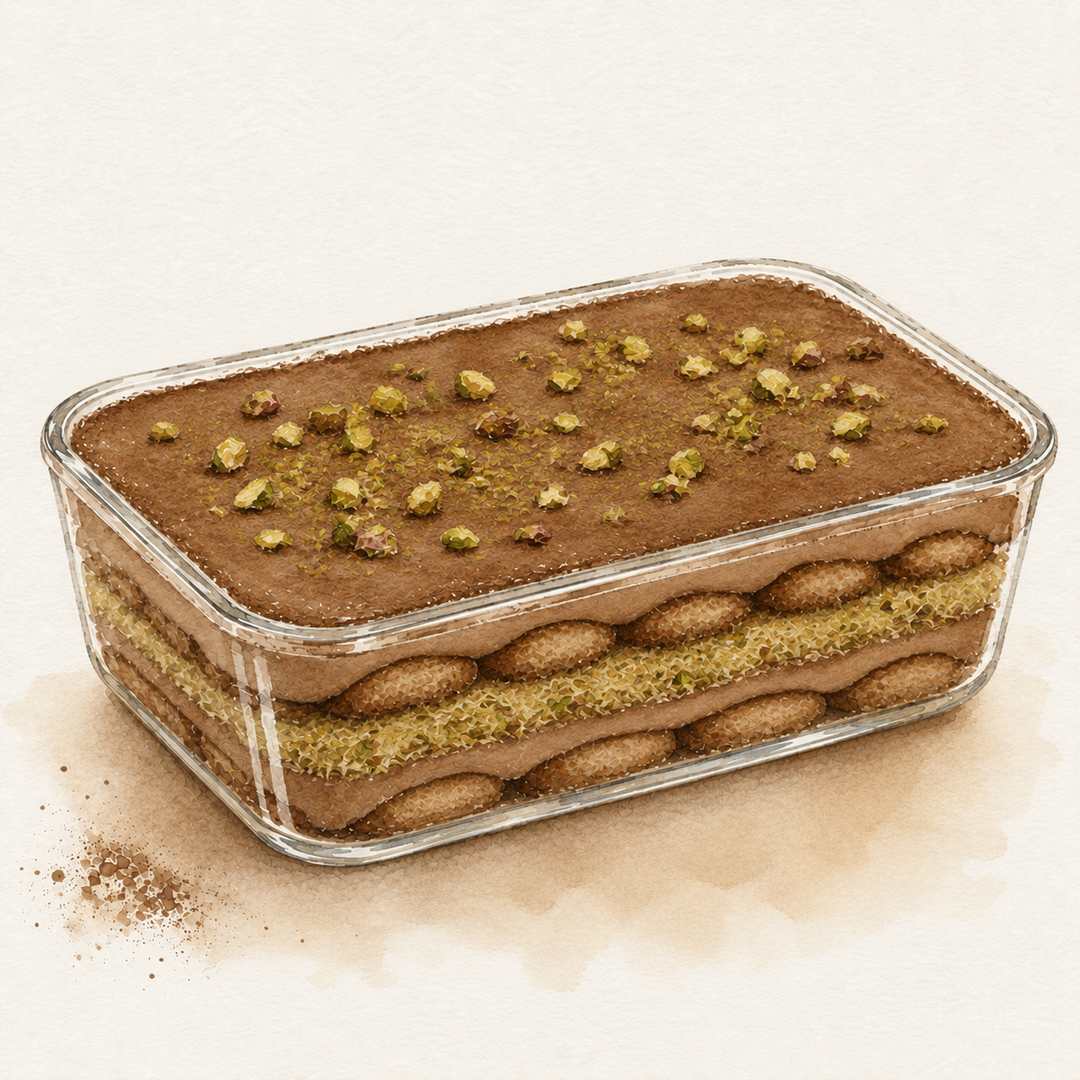 Dubai Chocolate Tiramisu