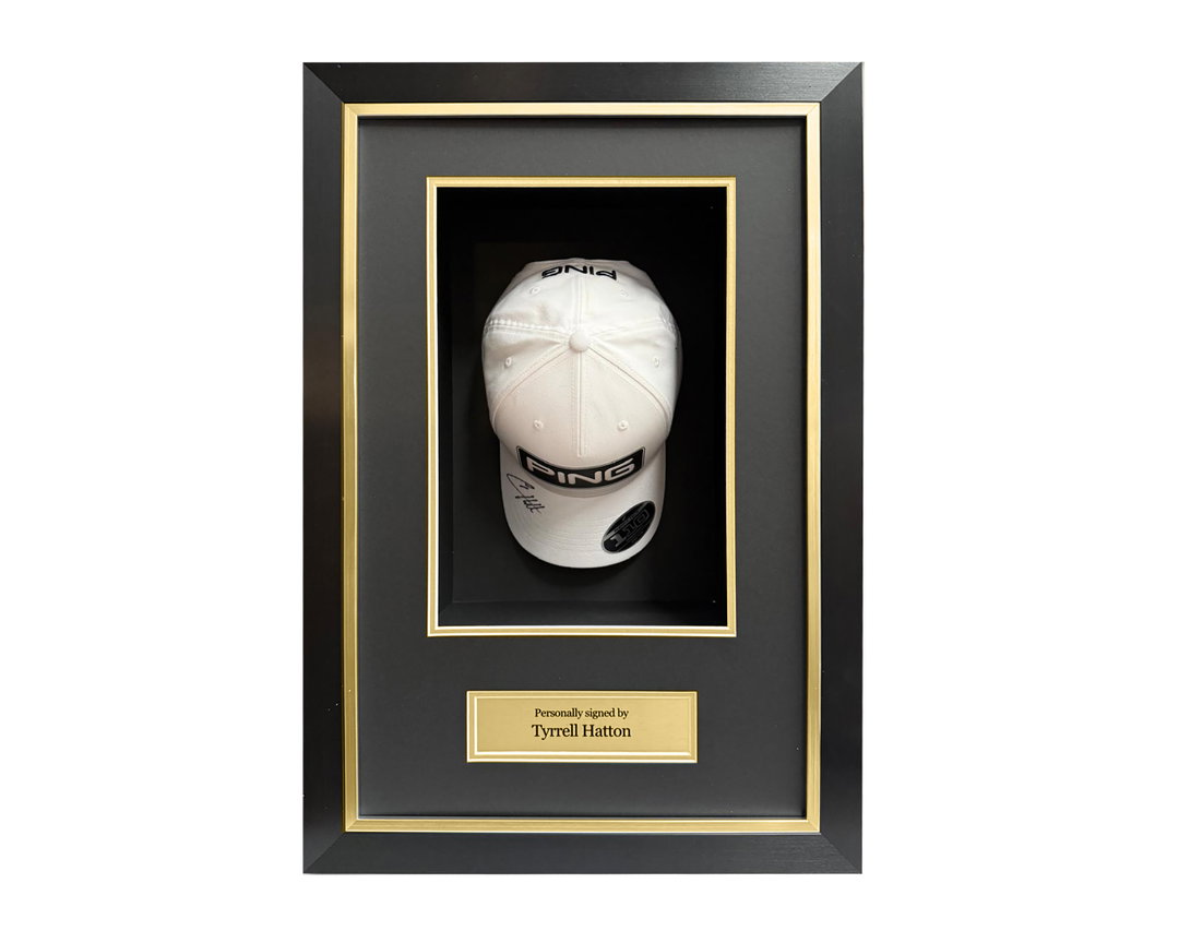 Baseball Cap and a plaque
