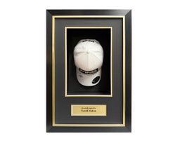Baseball Cap and a plaque