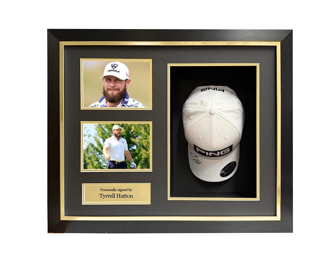 Baseball Cap, 2 6x4 photo, and a plaque