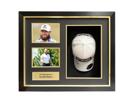 Baseball Cap, 2 6x4 photo, and a plaque