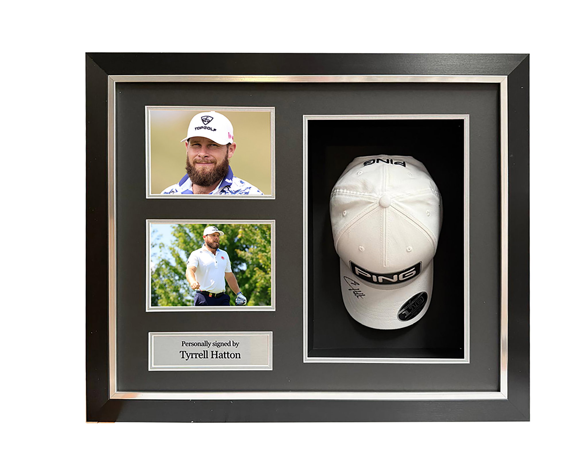 Baseball Cap, 2 6x4 photo, and a plaque_1