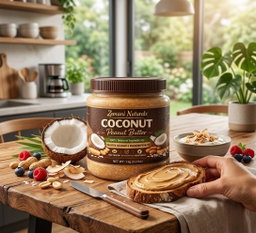 Coconut Peanut Butter (2 kg / 4.4 lbs) – Toasted Coconut, High Protein & Clean Fuel