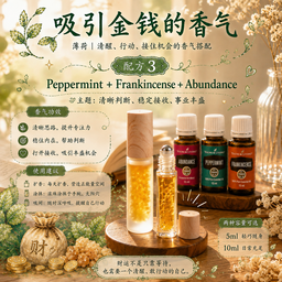 吸引金钱能量精油｜Abundance Aroma Roller C