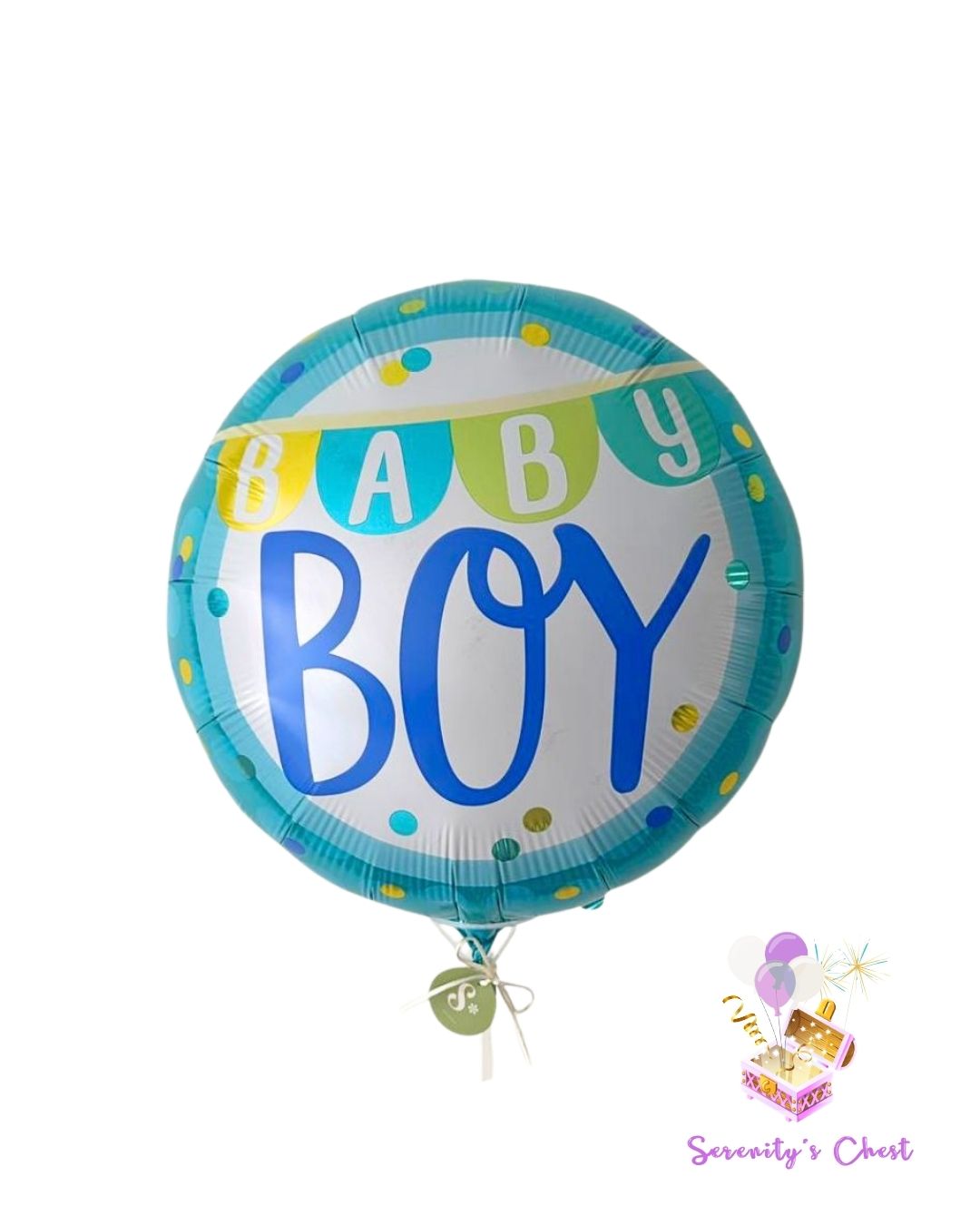 18" Baby Boy Foil Balloon_0
