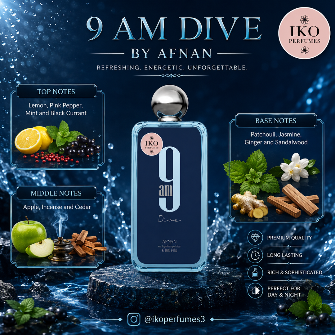 9 AM Dive by Afnan |Original Arabic Perfume in Kenya | IKO Perfumes