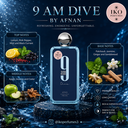 9 AM Dive by Afnan |Original  Arabic Perfume in Kenya | IKO Perfumes