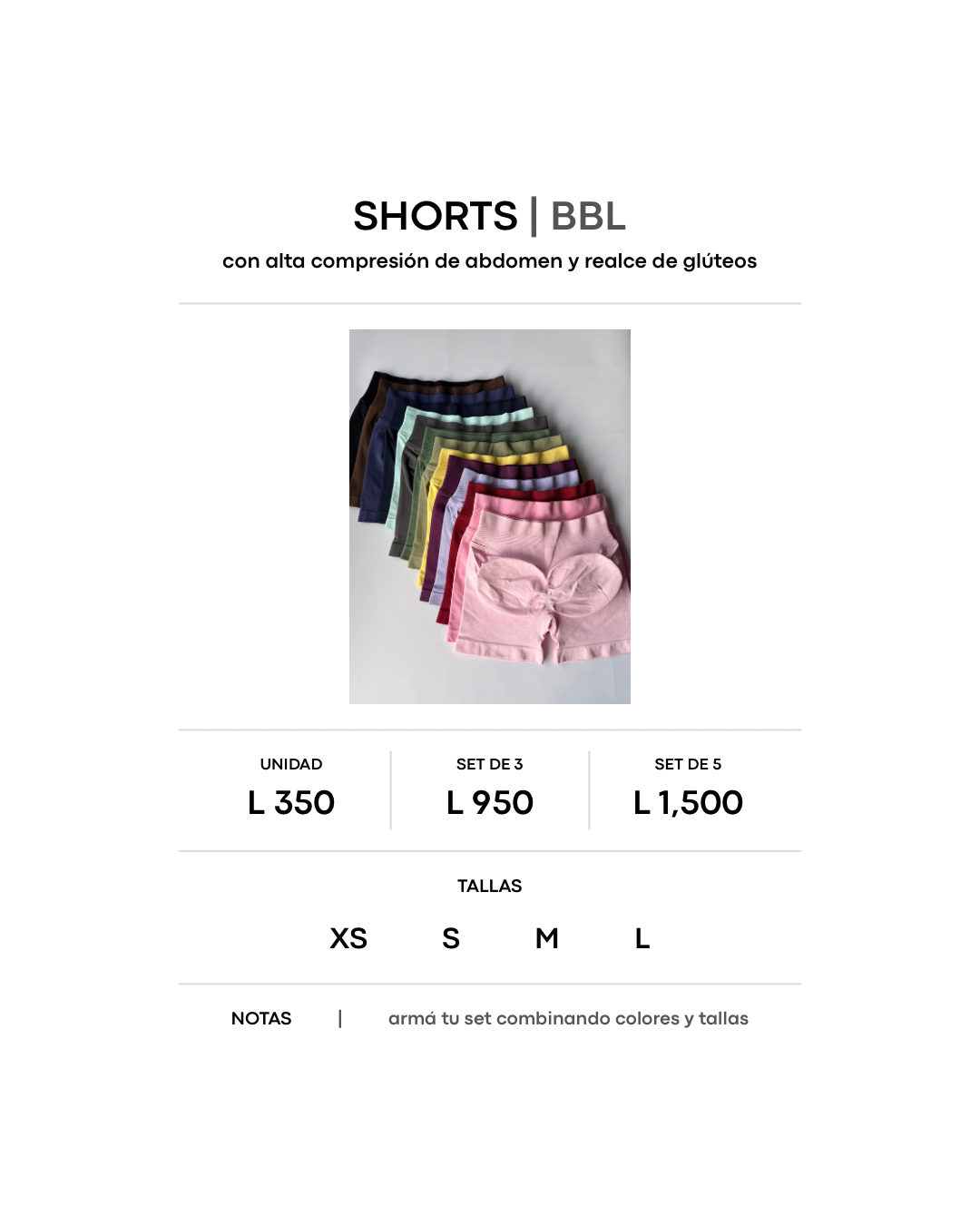 Shorts BBL | M_8