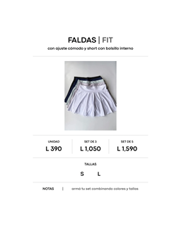 Faldas Fit | S