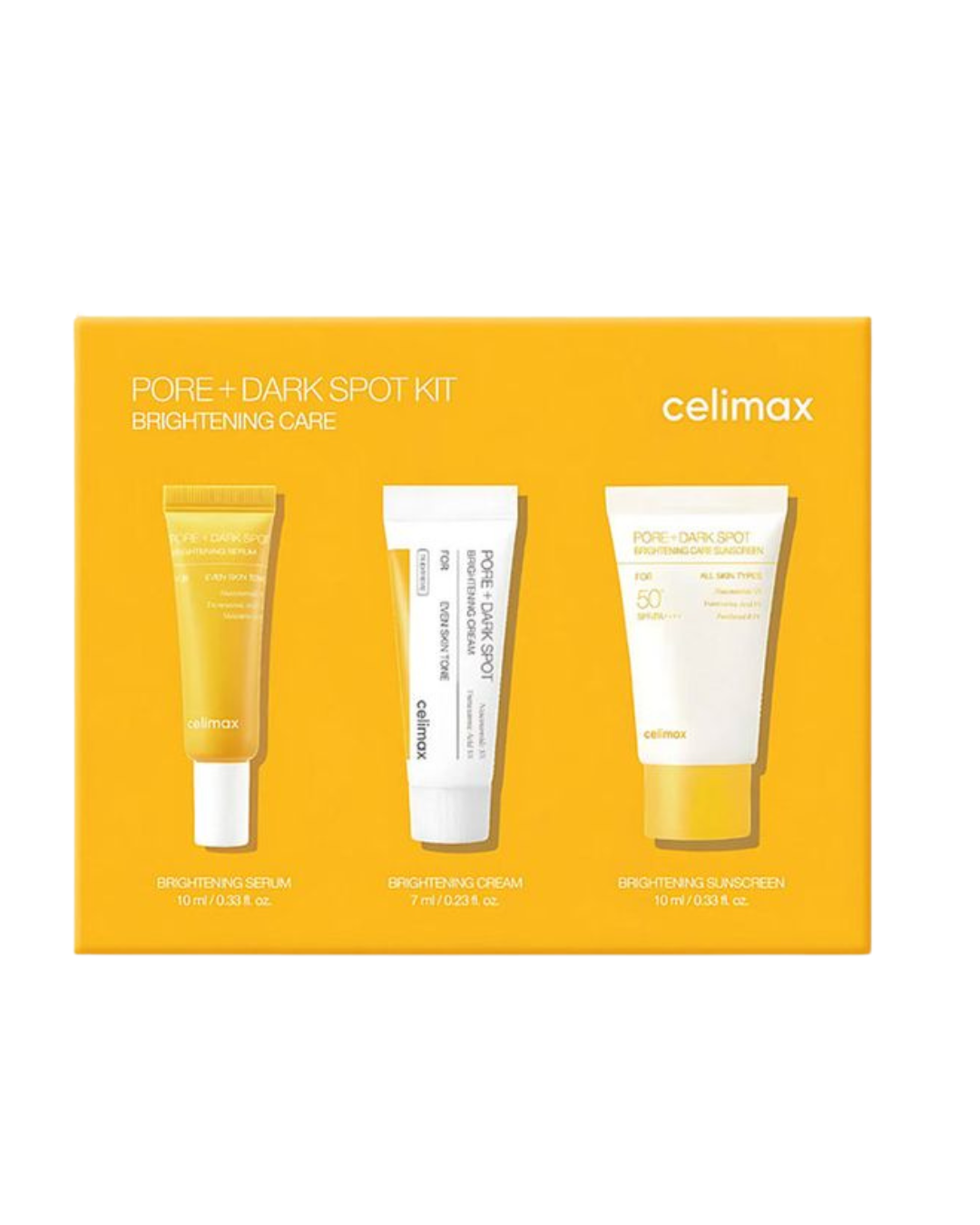Pore + Dark Spot Brightening Kit — Celimax ✨🍊_0