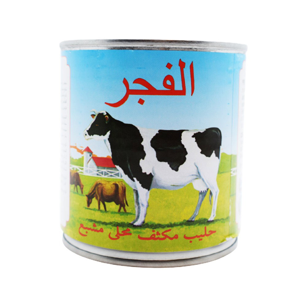 حليب مكثف محلى الفجر 387غم_0