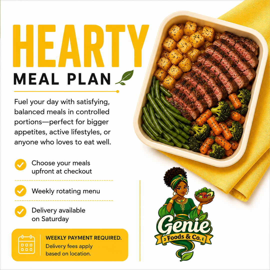3-Day Hearty Meal Plan