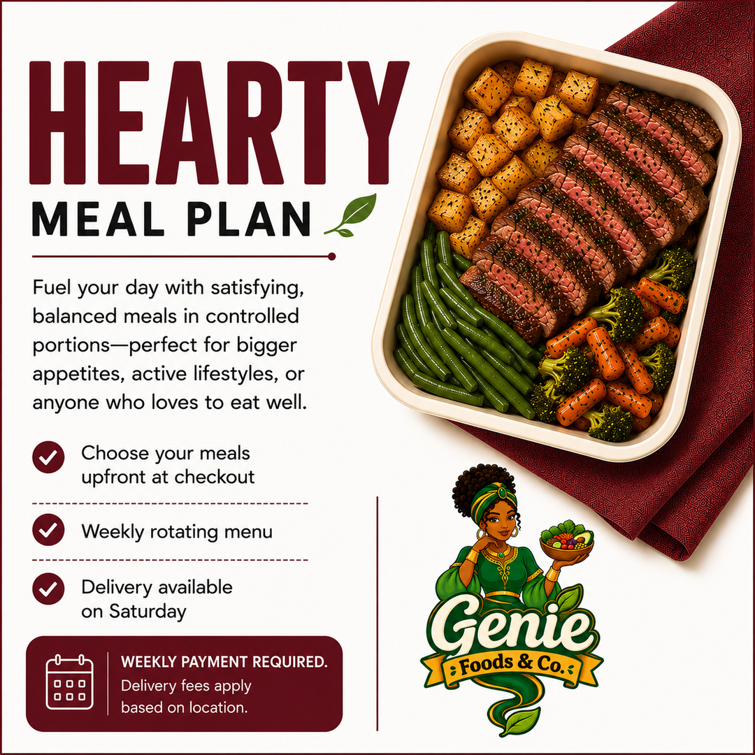 5-Day Hearty Meal Plan