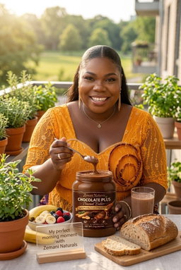 Zemani Naturals Chocolate Plus Peanut Butter (2 kg / 4.4 lbs) – Organic Peanut, Rich Cocoa & Natural Honey ​