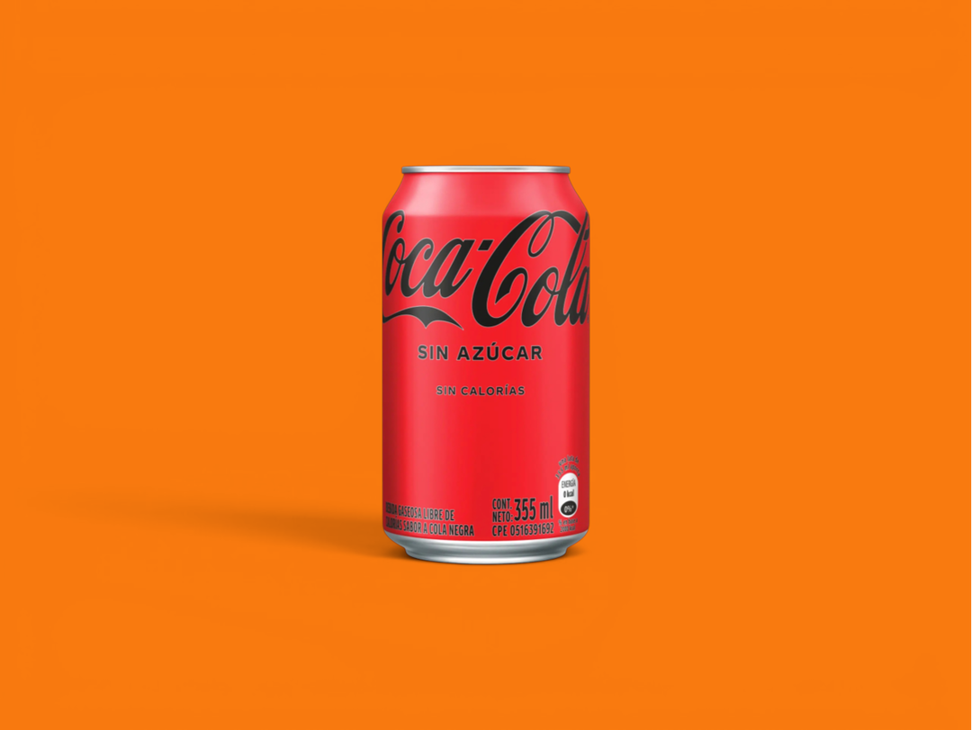 Coca-Cola Sin Azúcar Lata 355ml