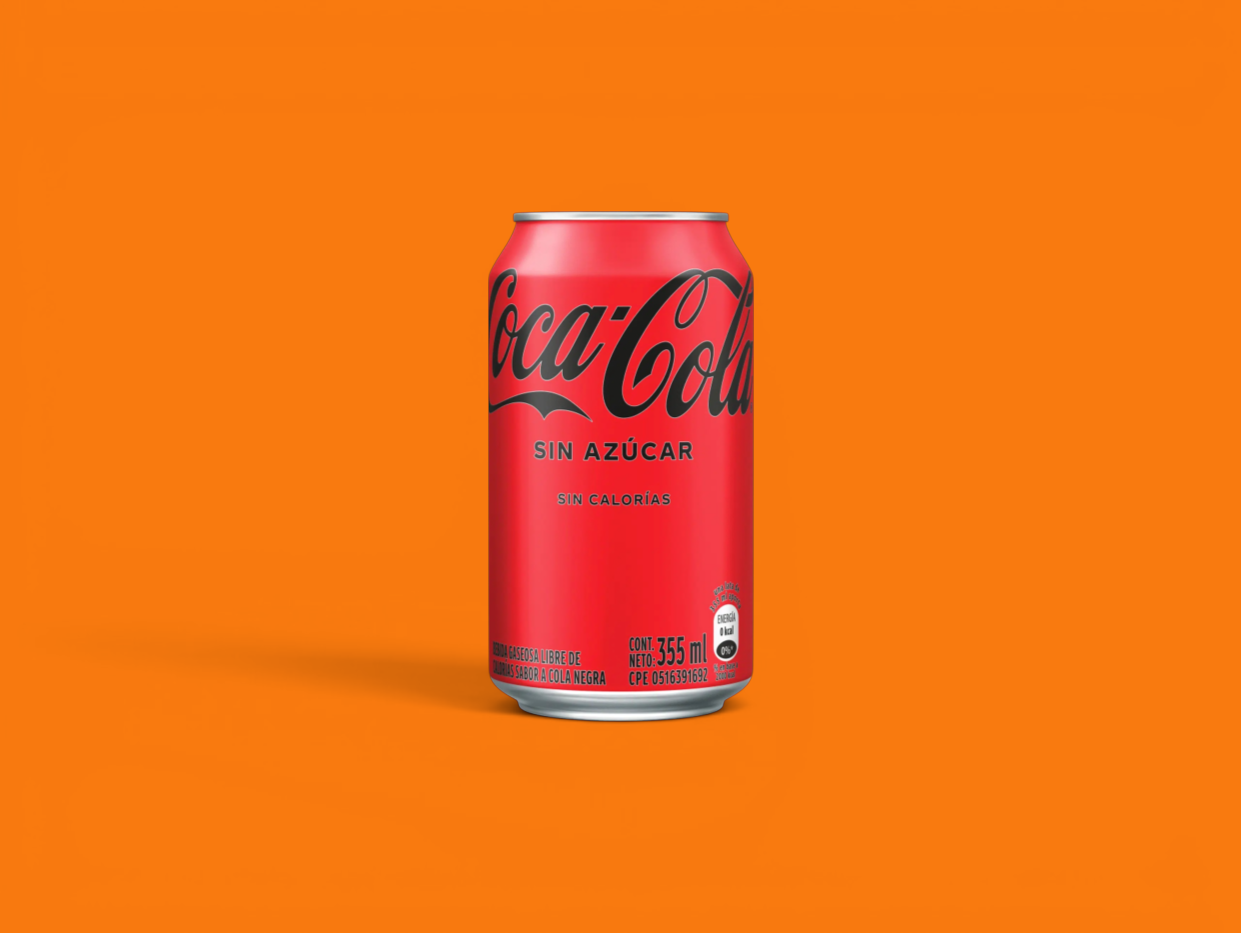 Coca-Cola Sin Azúcar Lata 355ml