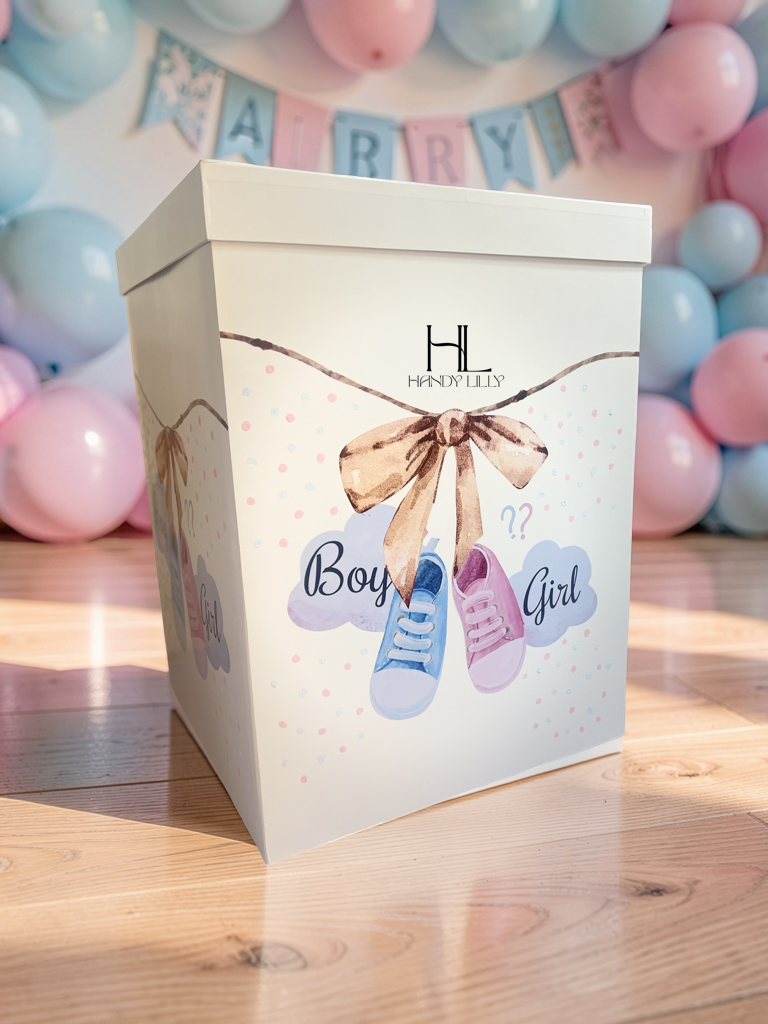Gender reveal box 60x60x90cm_0