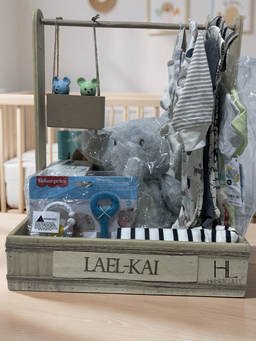 Wooden Baby Gift Box