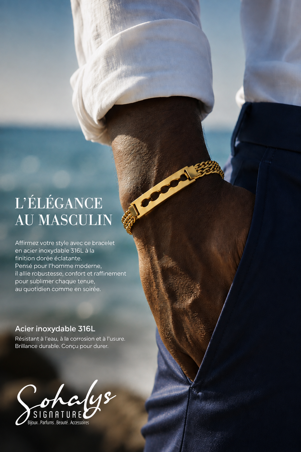 Bracelet Homme: Collection HÉRITAGE - Legacy_1