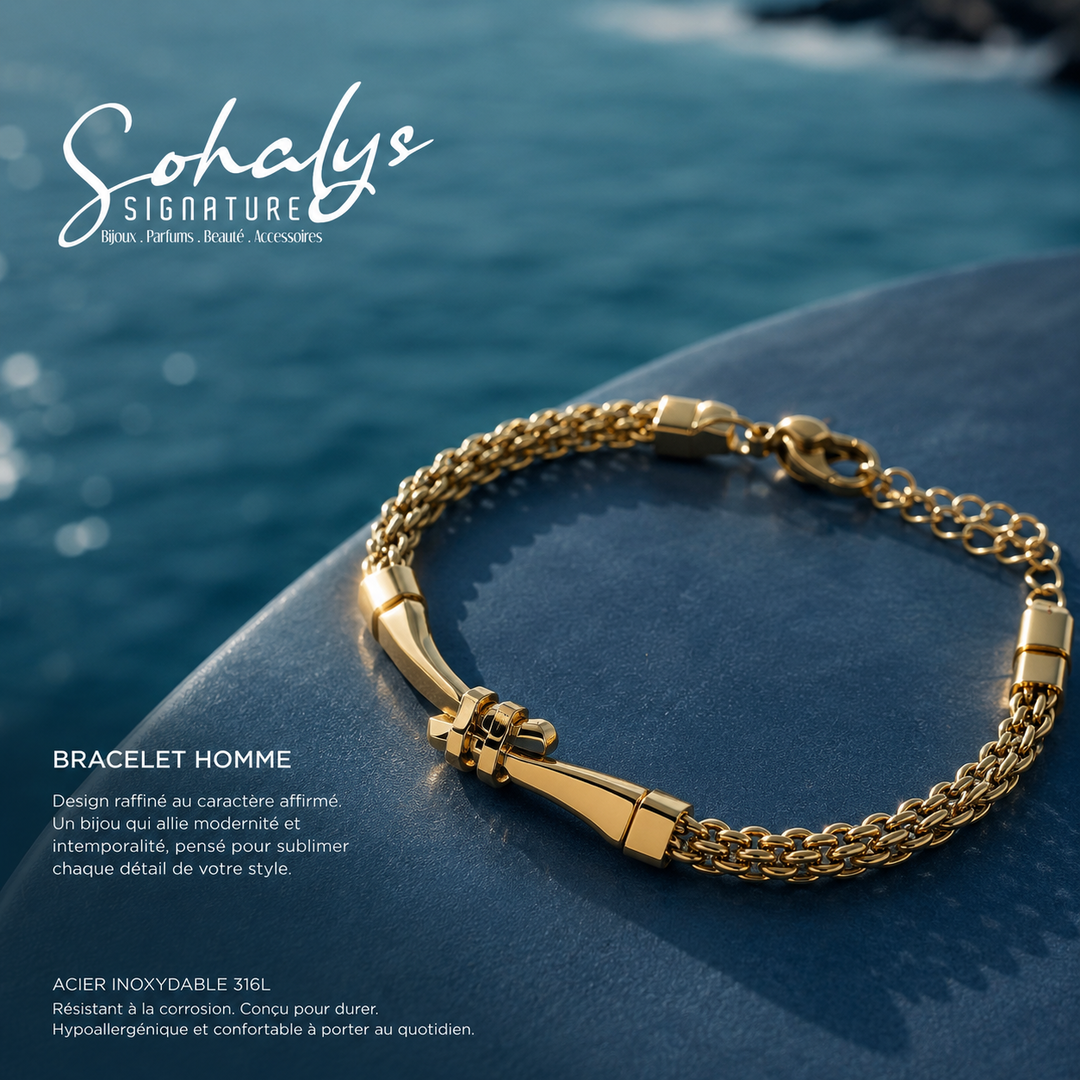 Bracelet Homme: Collection HÉRITAGE - Atlas
