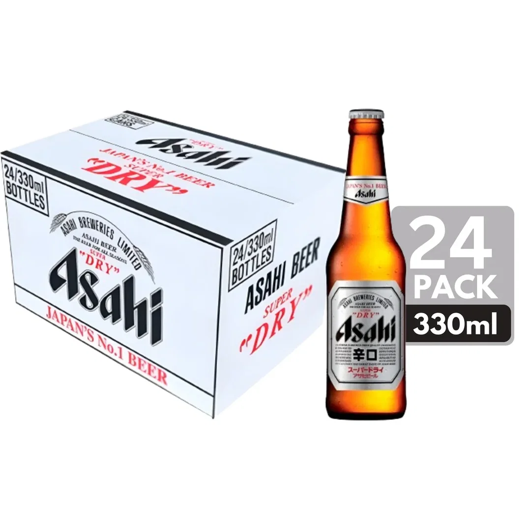 [Beer] Asahi Super Dry  Bottle 24 x 330ml
