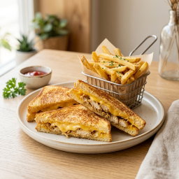 Cheesy Chicken Toastie