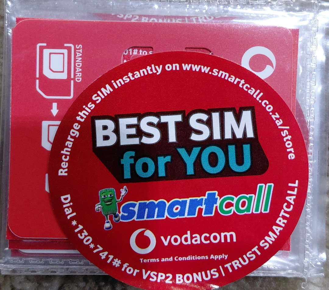 Vodacom Starter pack Sim Only