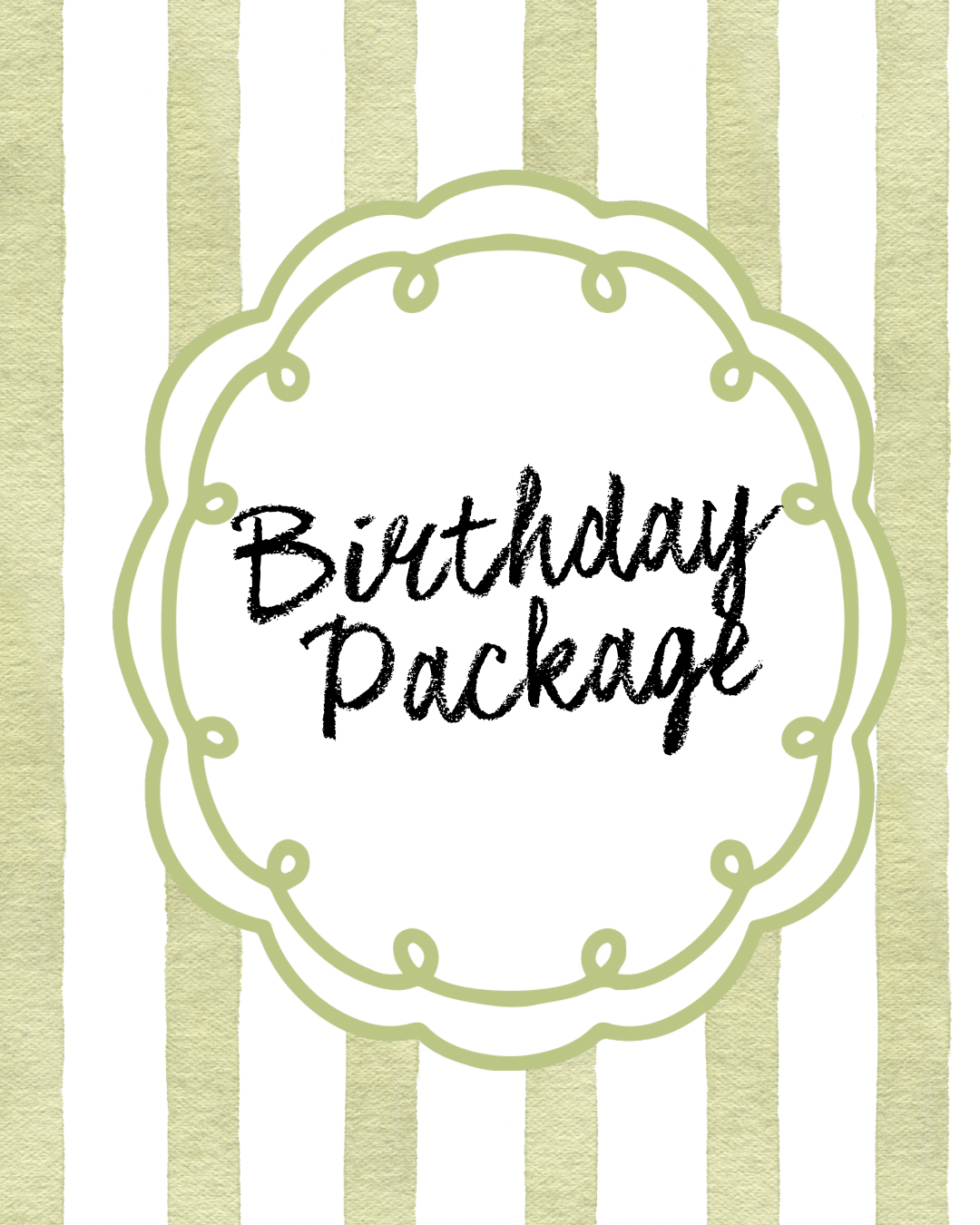 Birthday Party Package