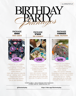 Birthday Party Package