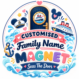 Customised Family Name Magnet (Purchase Only)