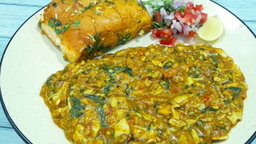 Special gotaro pav with 3 eggs