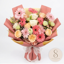 Jubilee | Gerbera Rose & Eustoma Bouquet