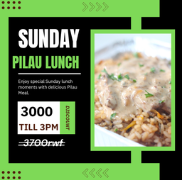 SUNDAY LUNCH PROMO (12-3pm)  