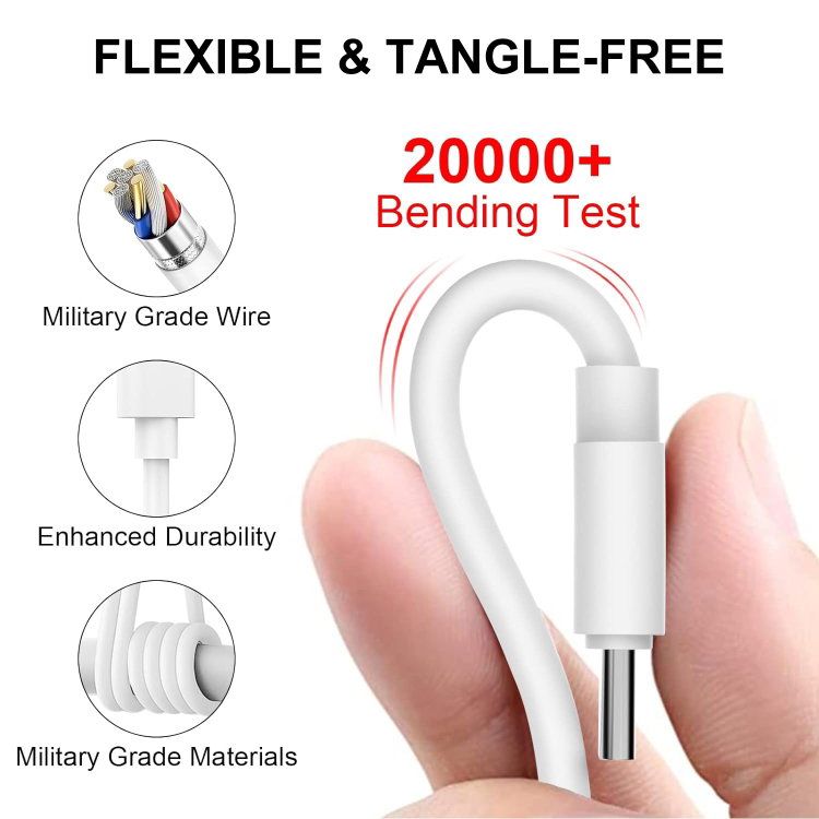 Type-C to Type-C PD 60W Fast Charging Data Cable, Length: 1m _2