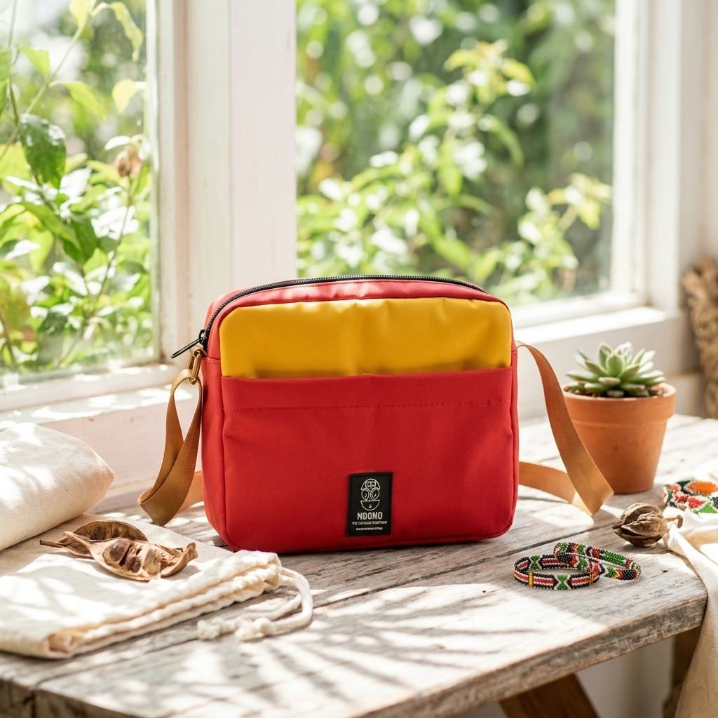 Metro Sling two tone red_2
