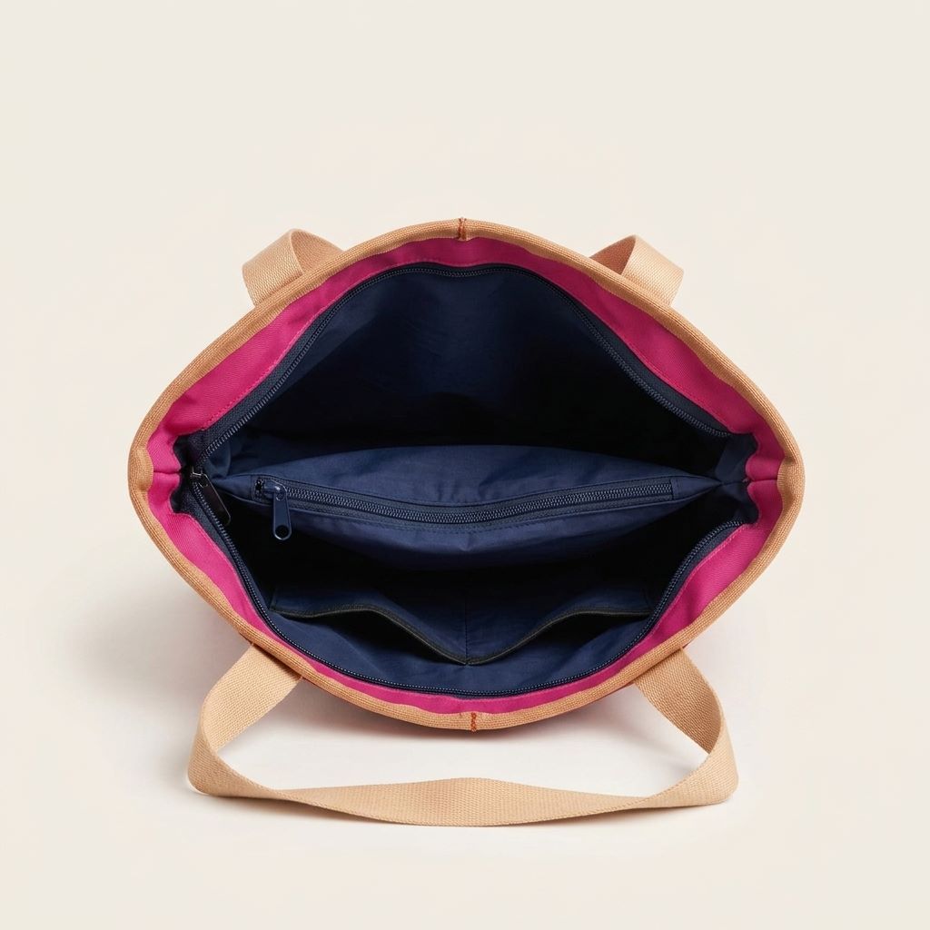 Sunburst Tote — Fuchsia_2