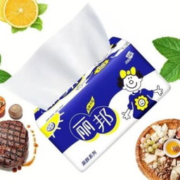 Portable small pack of 4-ply Facial Tissues, 300 sheets