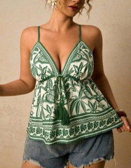 Tropical Floral Top
