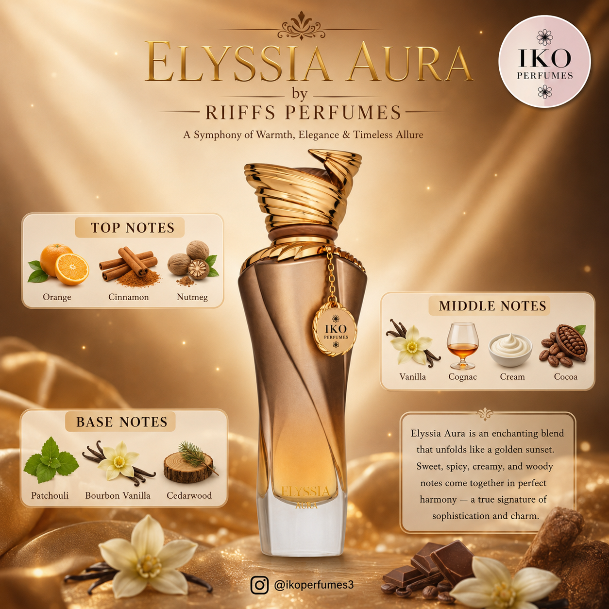 Elyssia Aura by Riiffs Perfumes |Original Arabic Perfume in Kenya | IKO Perfumes_0