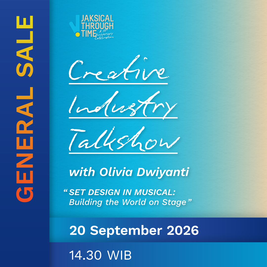 DAY 2 - Creative Industry Talkshow (Set Design in Musical)