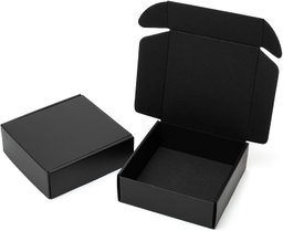 Mailer Box Negra - 25 UNDS