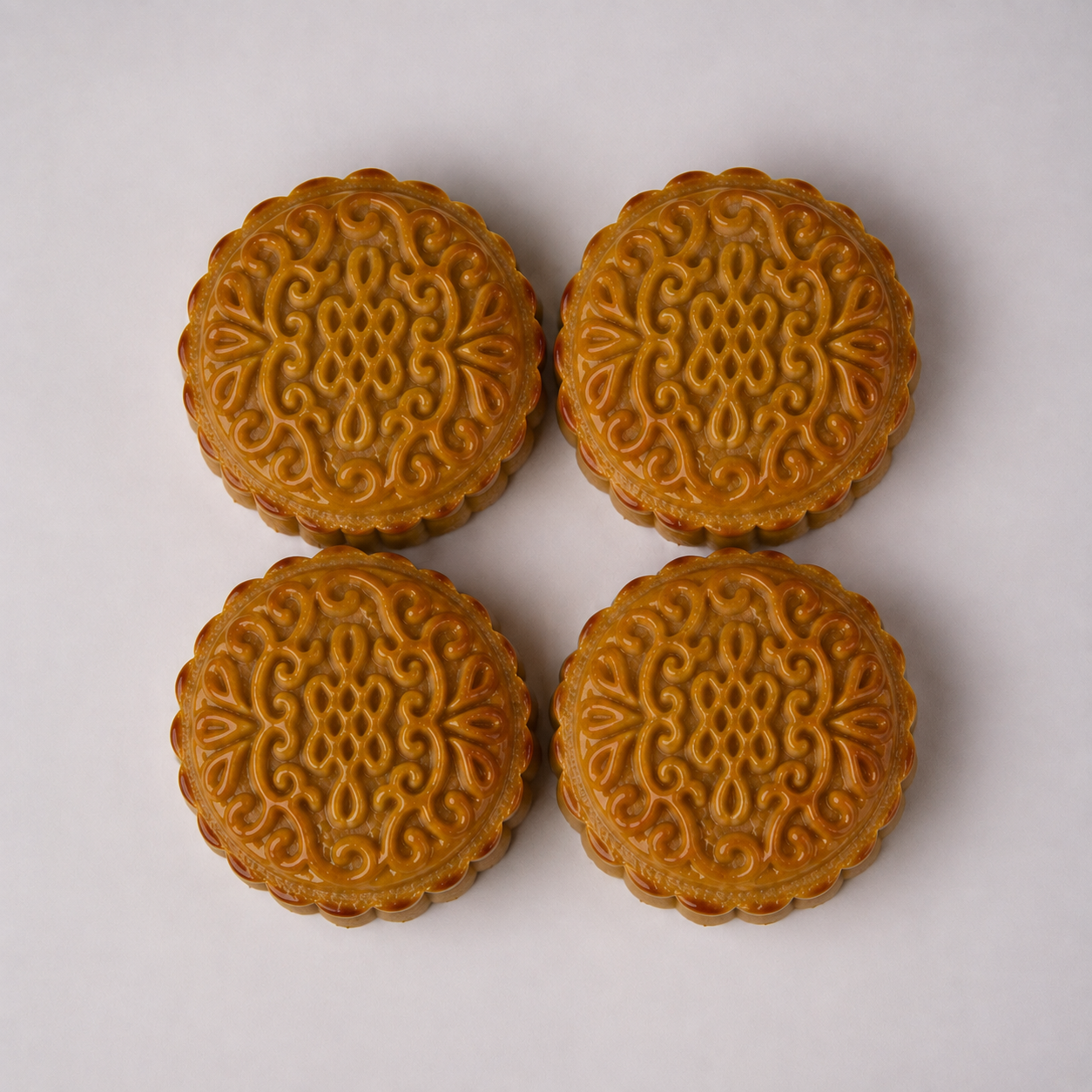 White Lotus Mooncake - Box of 4_0