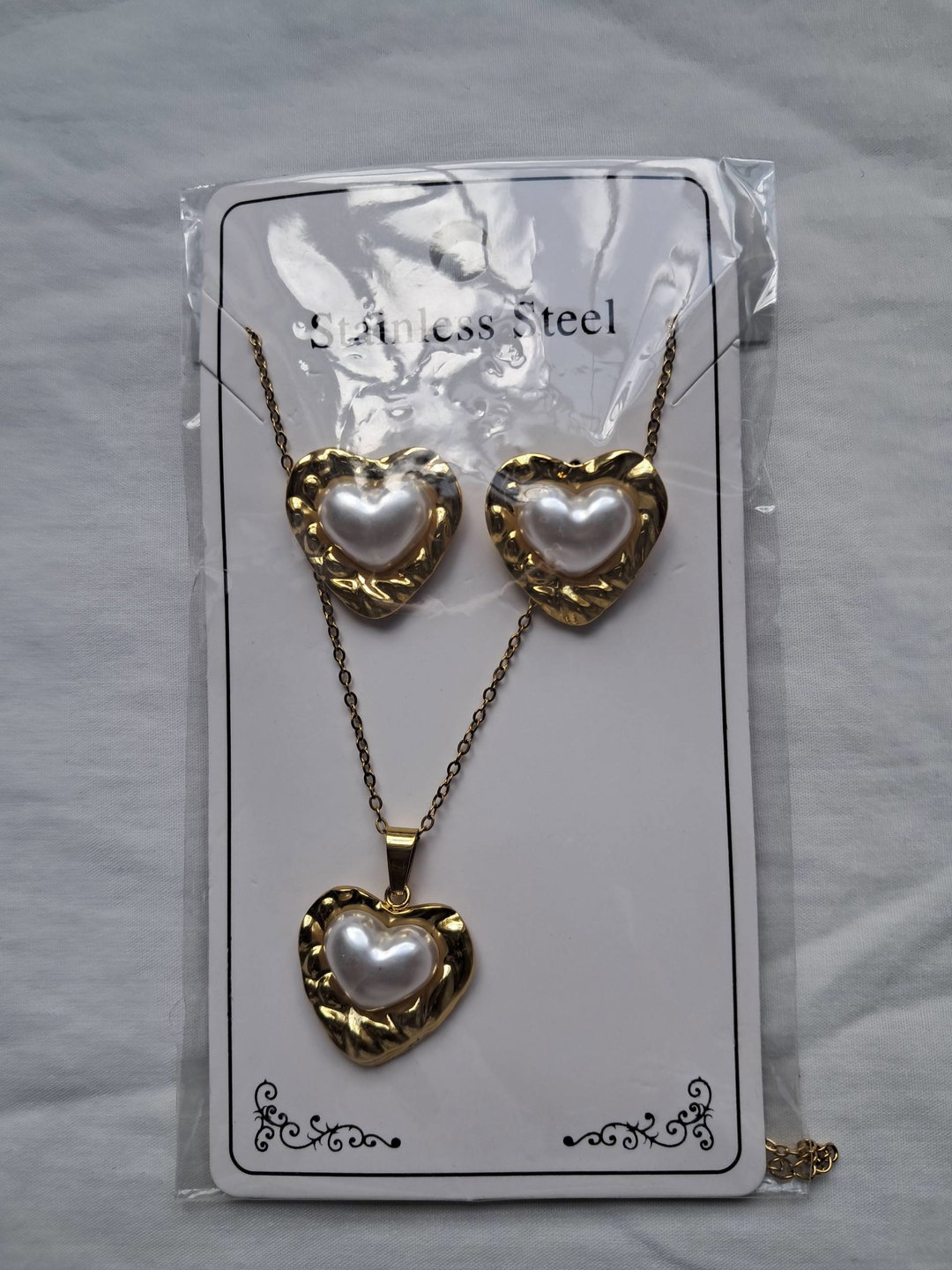 Corazon de perlas